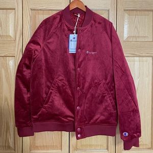 Champion Velvet Bomber Jacket